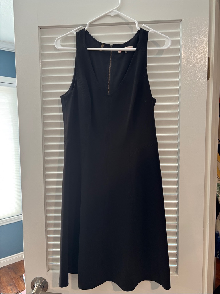 Rebecca Taylor Black Sleeveless Dress-Size 8